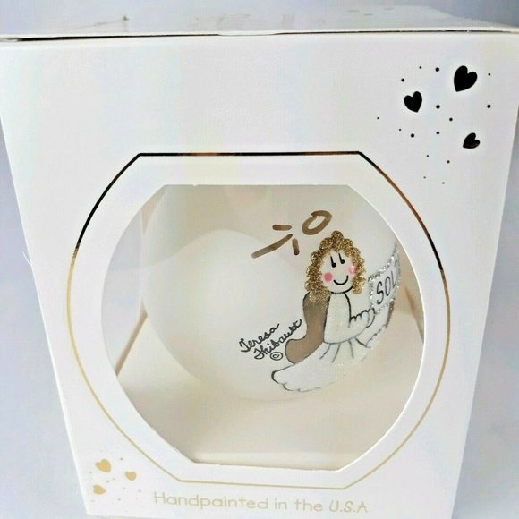 Heart Gifts Hand Painted Ornament Angel - Picture 4 of 6